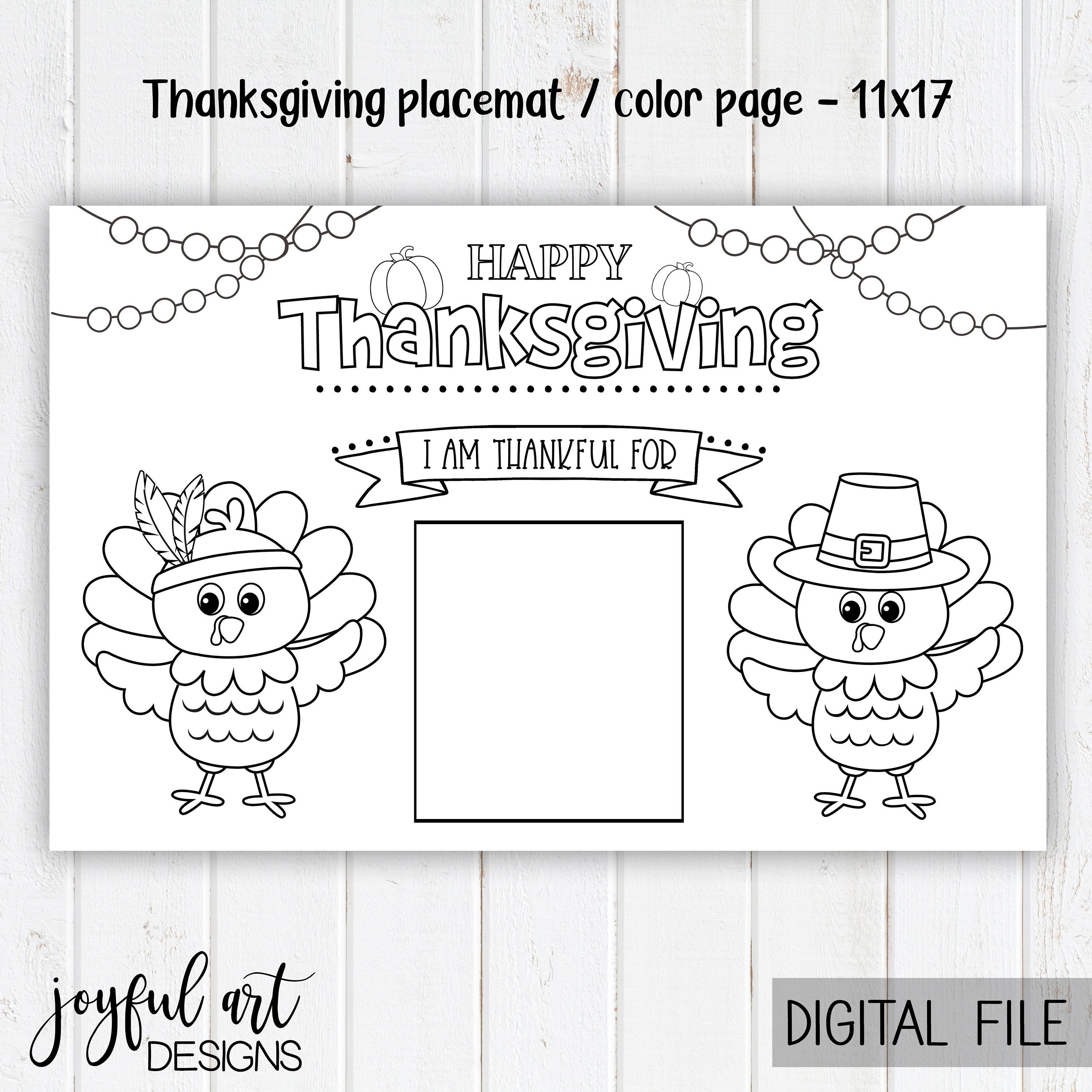 Printable thanksgiving placemat kids thanksgiving placemat thanksgiving coloring page thanksgiving activities for kids kids table decor