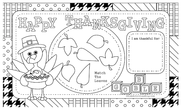 Thanksgiving coloring pages thanksgiving coloring pages thanksgiving placemats free thanksgiving coloring pages