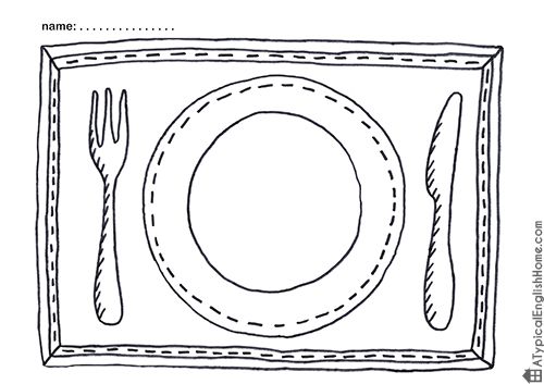 A typical english home printable placemats for kids to color printable placemat placemats kids book tasting