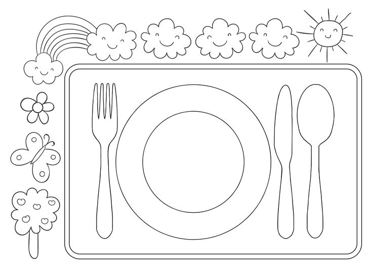 Kids placemat template printable coloring placemats placemats kids printable placemat