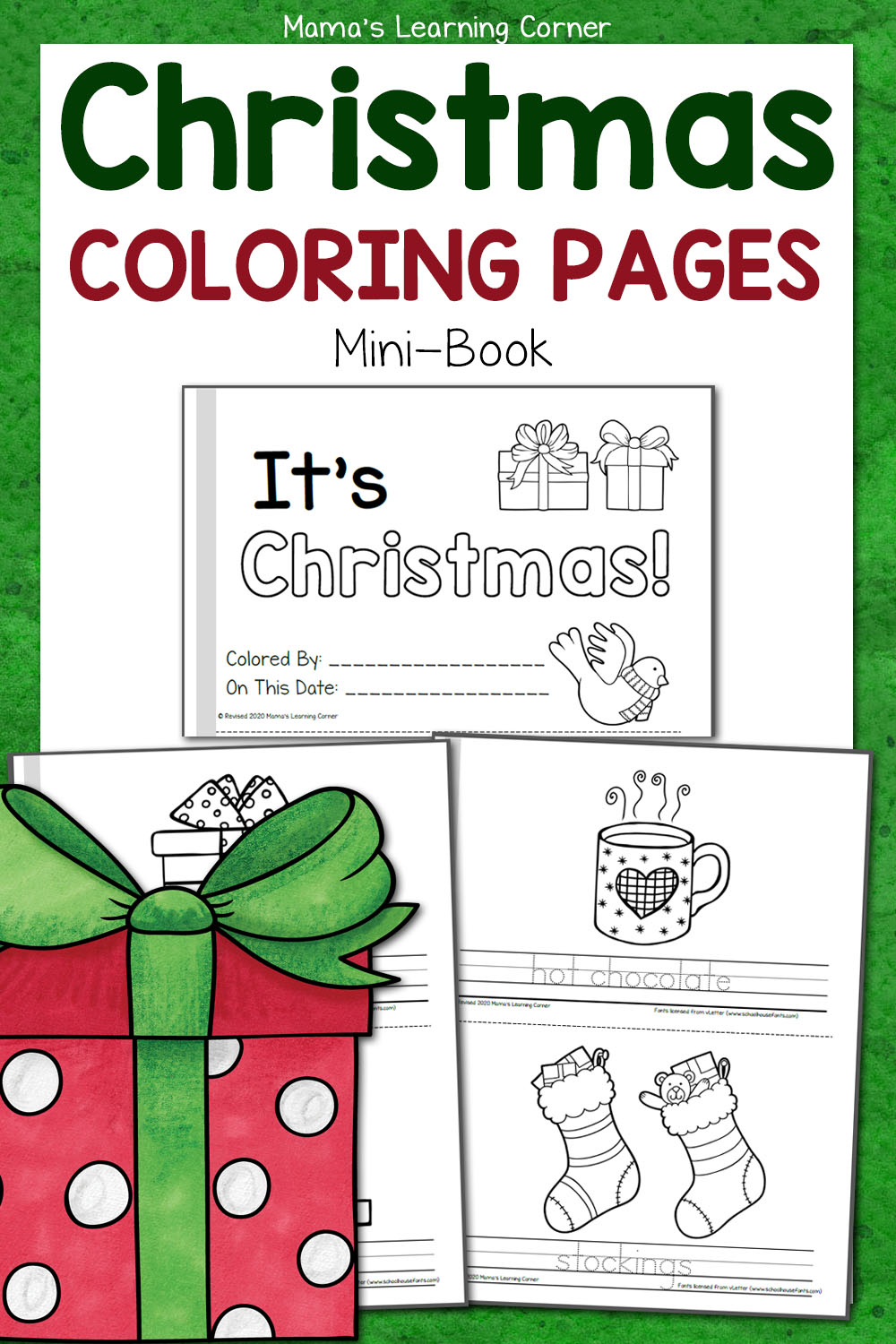 Christmas coloring pages