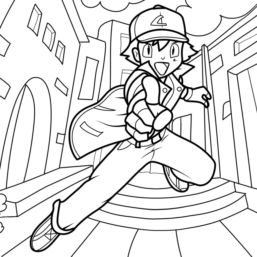 Pokãmon coloring pages unleash your artistic adventure