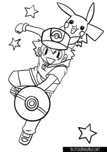 Pokemon coloring pages