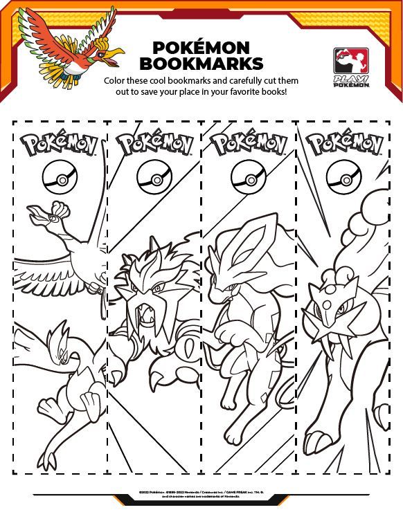 Craft a pokãmon bookmark with ho