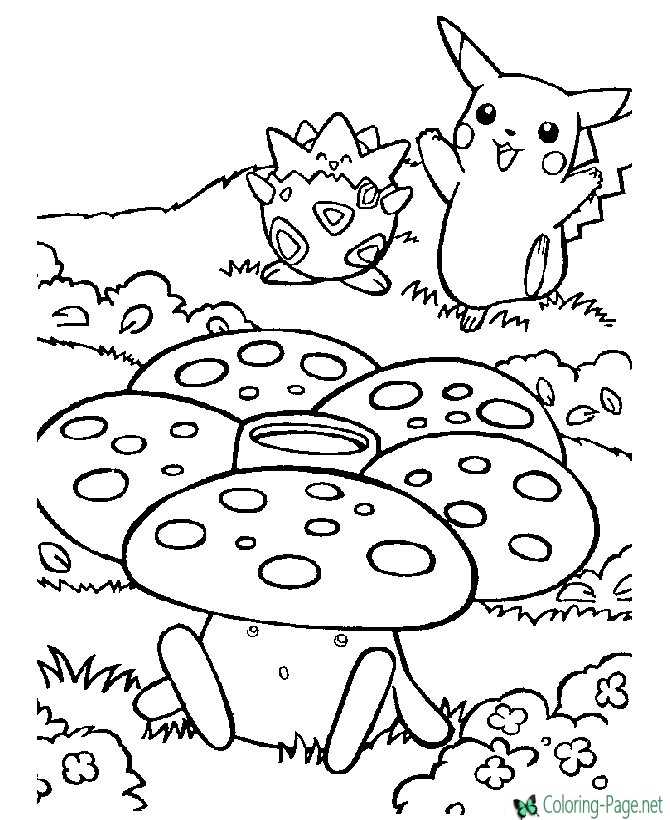 Pokemon coloring page