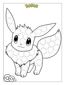 Dot marker printable pokemon coloring sheets activity worksheets for little kds