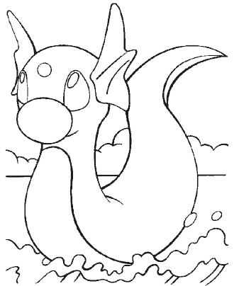 Pokemon coloring pages for kids