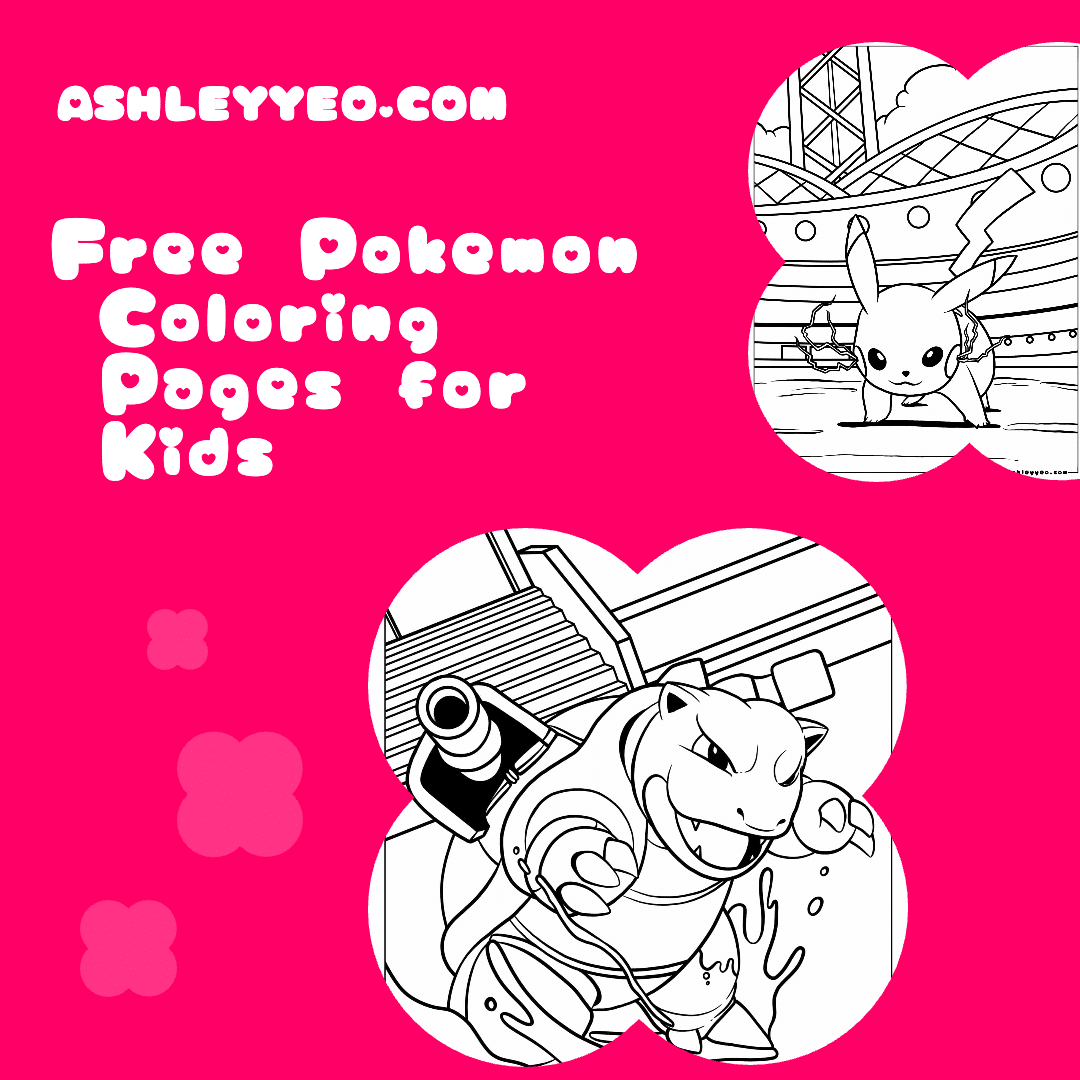 Free pokemon coloring pages for kids