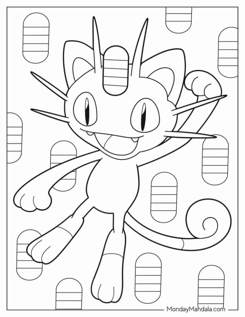 Pokemon coloring pages free pdf printables