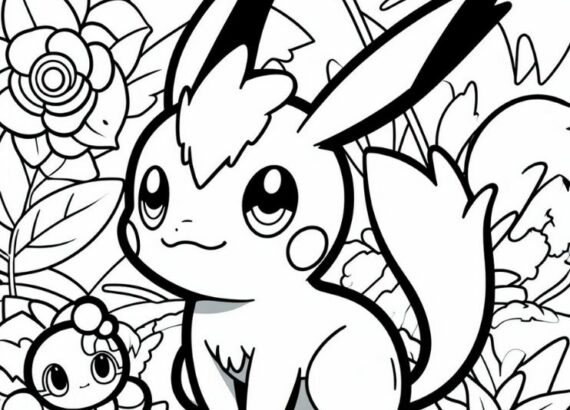 Pokemon coloring sheets