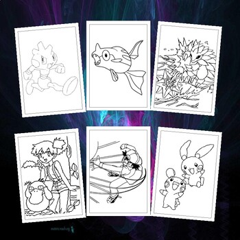 Unleash creativity printable pokemon coloring sheets collection for kids