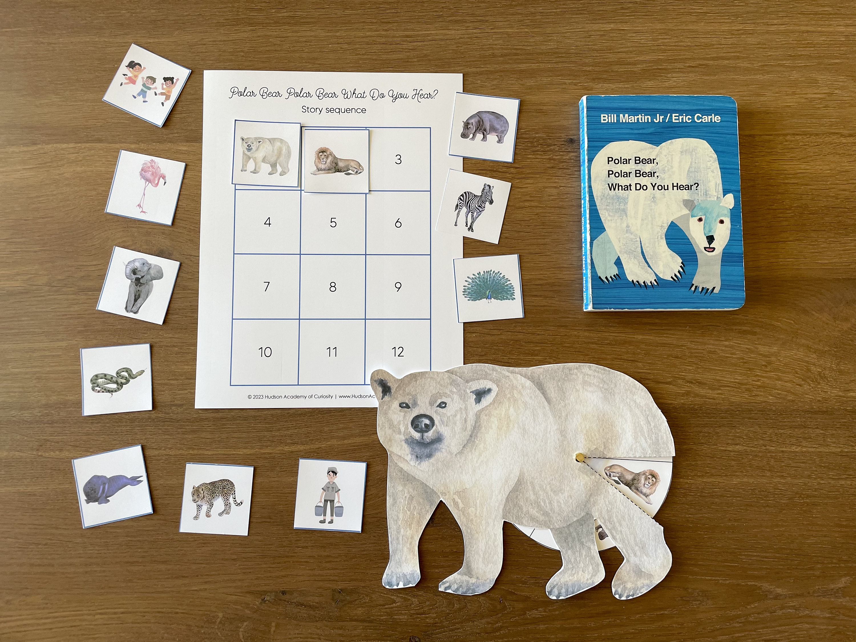 Polar bear what do you hear toddler busy book page brown bear brown bear what do you see eric carle bookish play educational game pdf download now