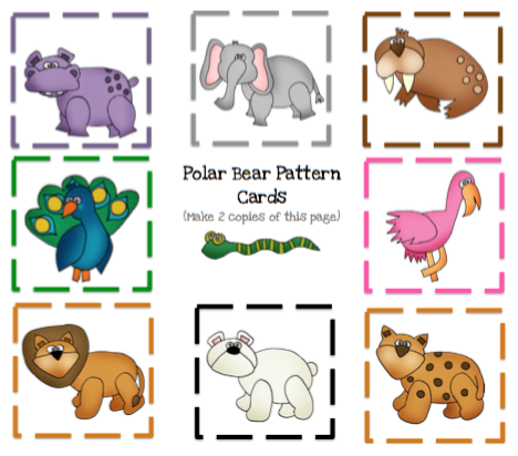 Polar bear what do you hear book unit preschool printables