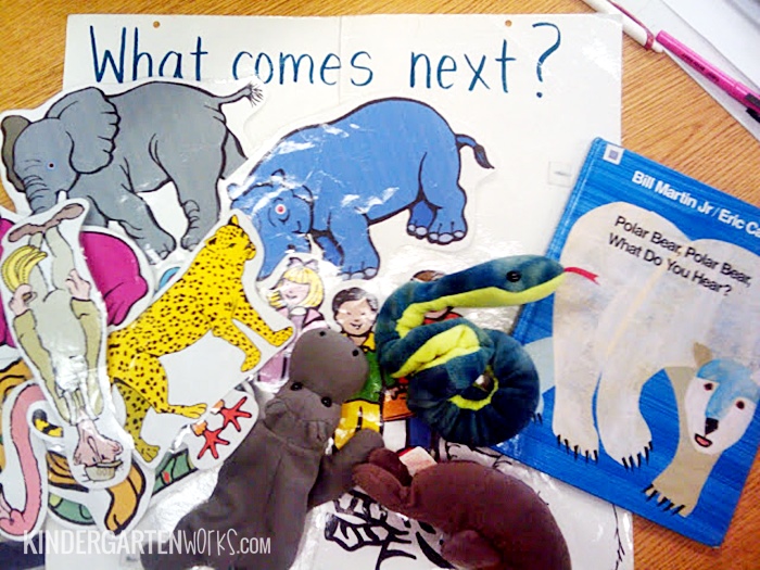 Polar bear polar bear what do you hear retell literacy center activity â