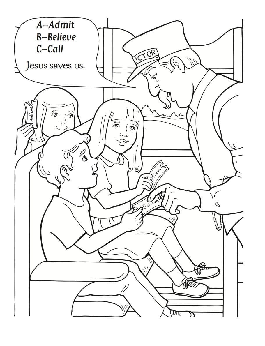 Polar express coloring pages pictures free printable