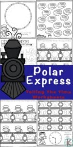 Polar express coloring pages