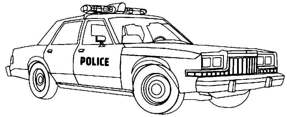 Dodge diplomat police car free to use rcoloringpages