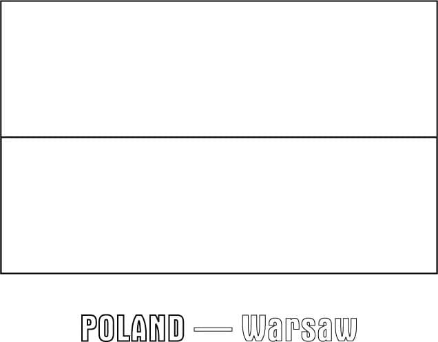 Poland coloring pages