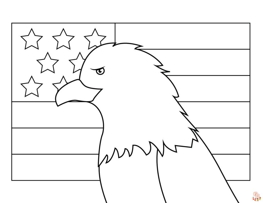 Fun and educational flag coloring pages for kids