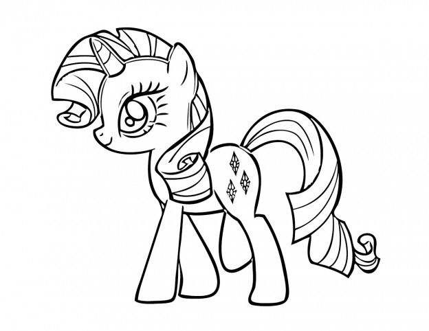 Free printable my little pony coloring pages for kids my little pony printable my little pony rarity coloring pages