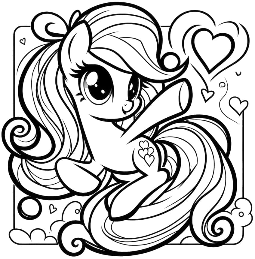 My little pony coloring pages