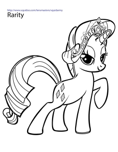 Free printable my little pony coloring pages healt and fit