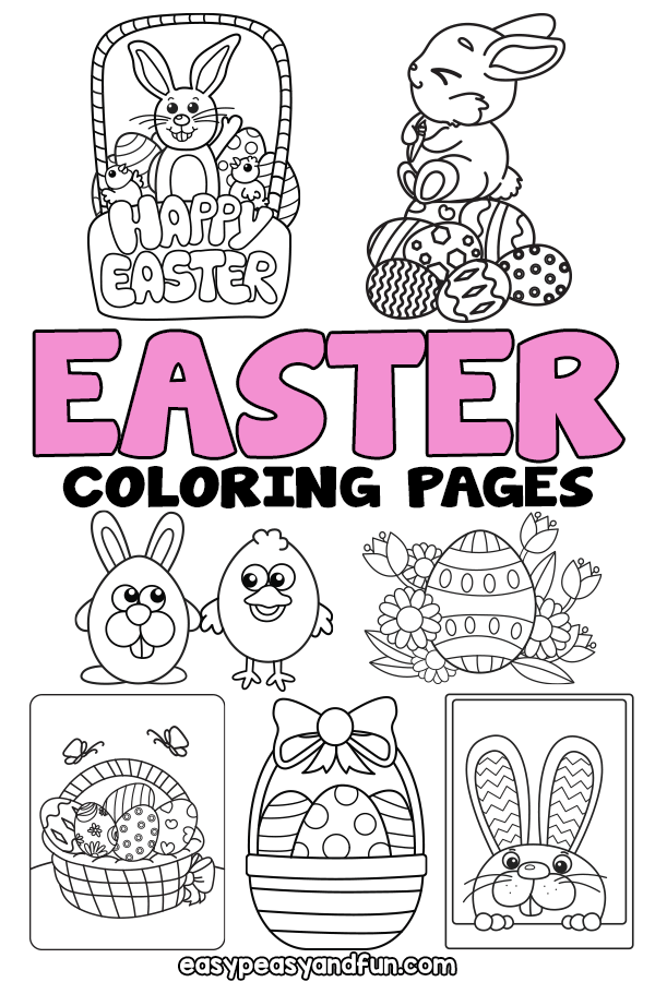 Easter coloring pages â printable coloring pages