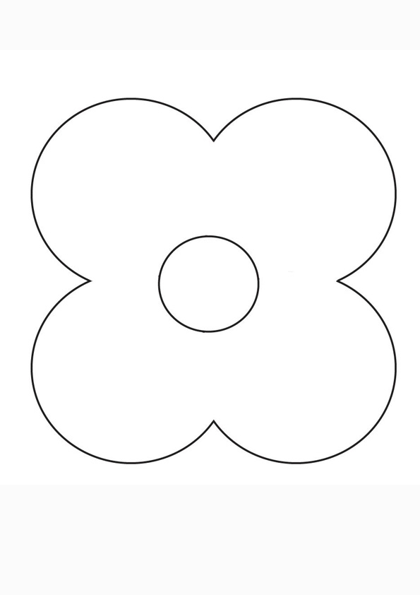 Coloring pages printable poppy flower coloring page for kids