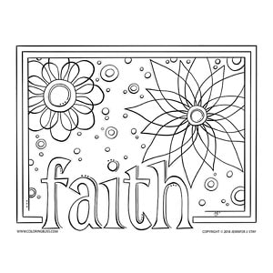 High quality inspirational and motivational coloring pages