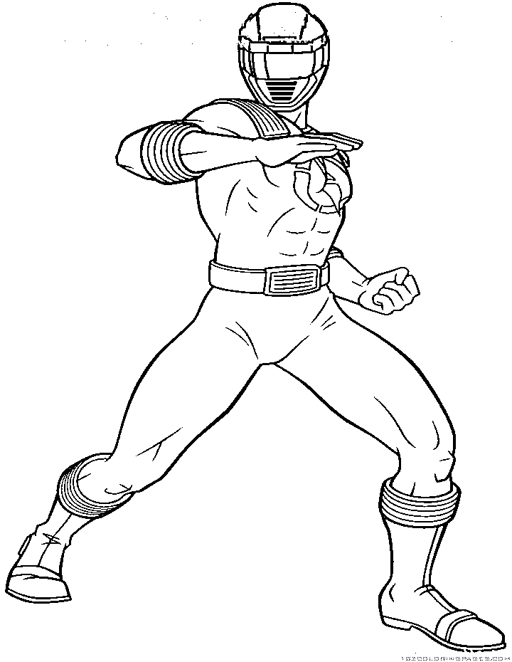 Power rangers coloring pages