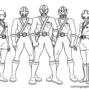 Power rangers coloring pages printable for free download