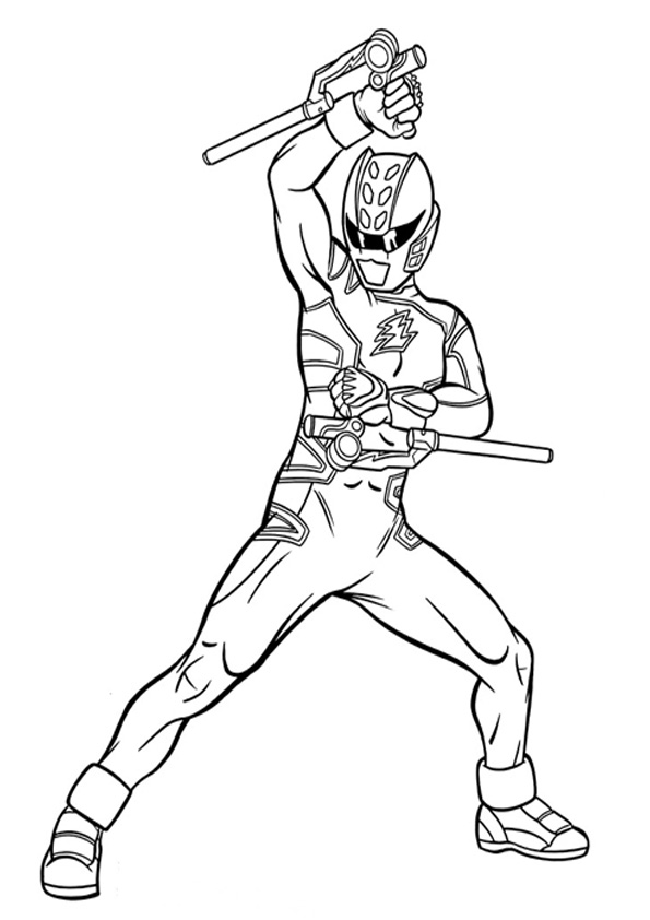 Coloring pages power rangers coloring pages