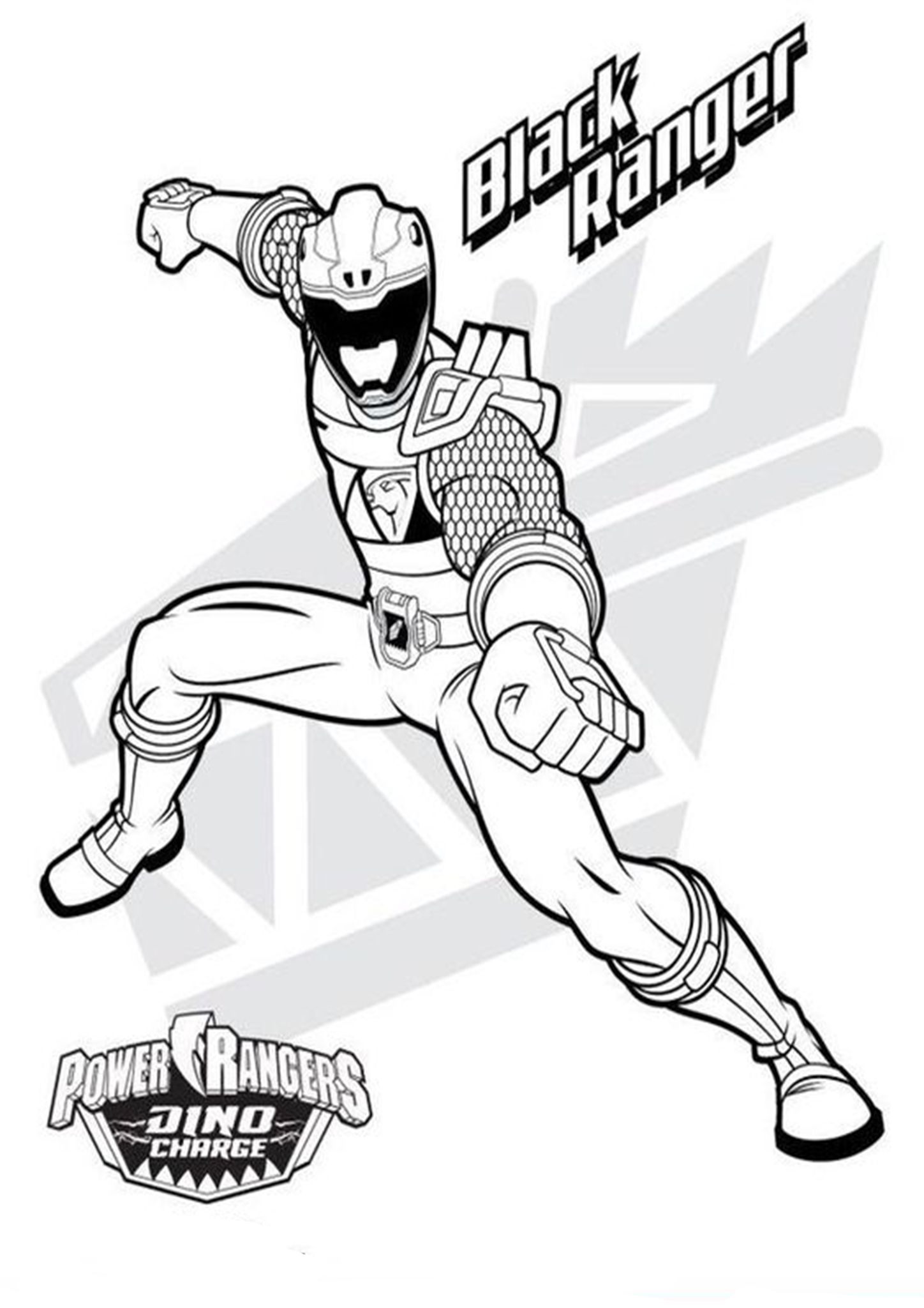 Free easy to print power rangers coloring pages power rangers coloring pages power rangers dino charge power rangers