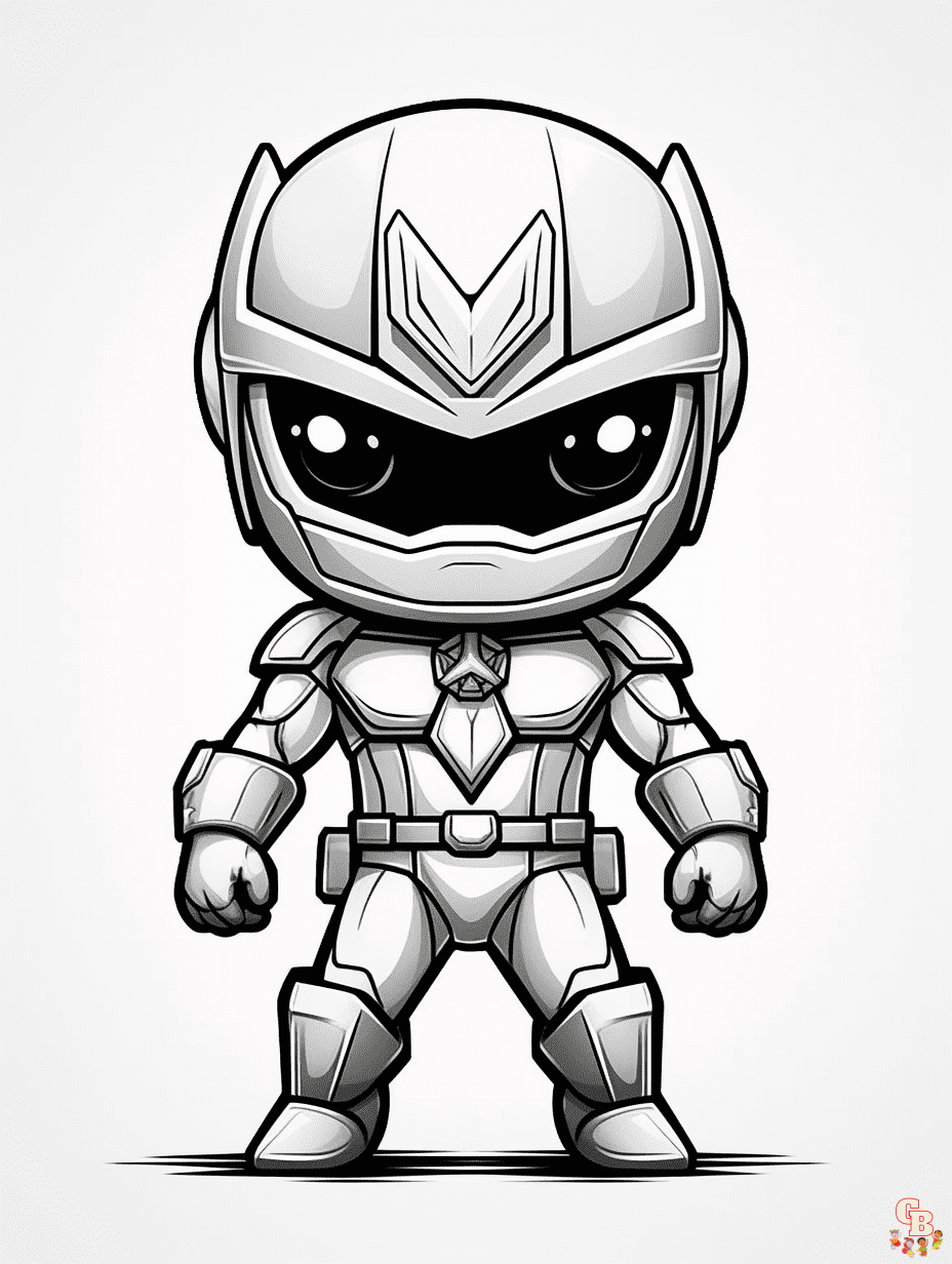 Power rangers coloring pages