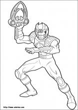 Power rangers coloring pages on coloring