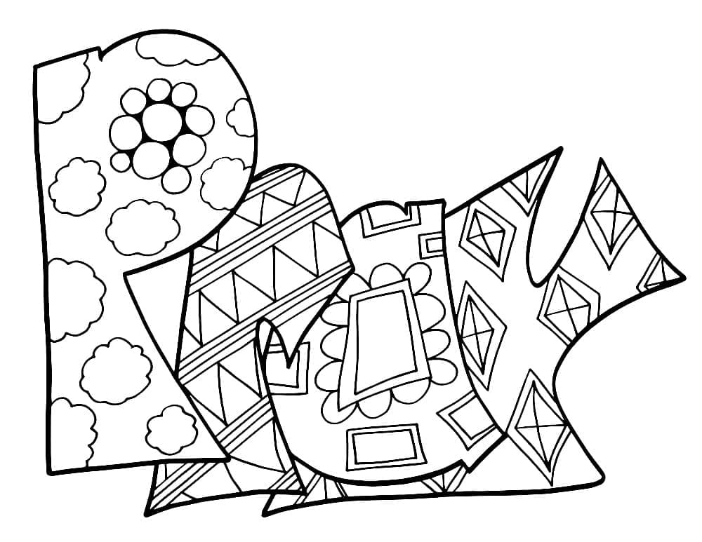 The praying hands coloring page