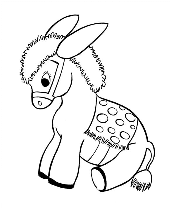 Preschool coloring pages