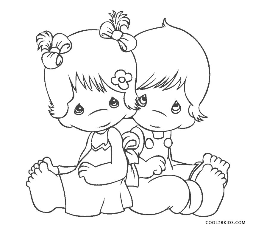 Free printable precious moments coloring pages for kids