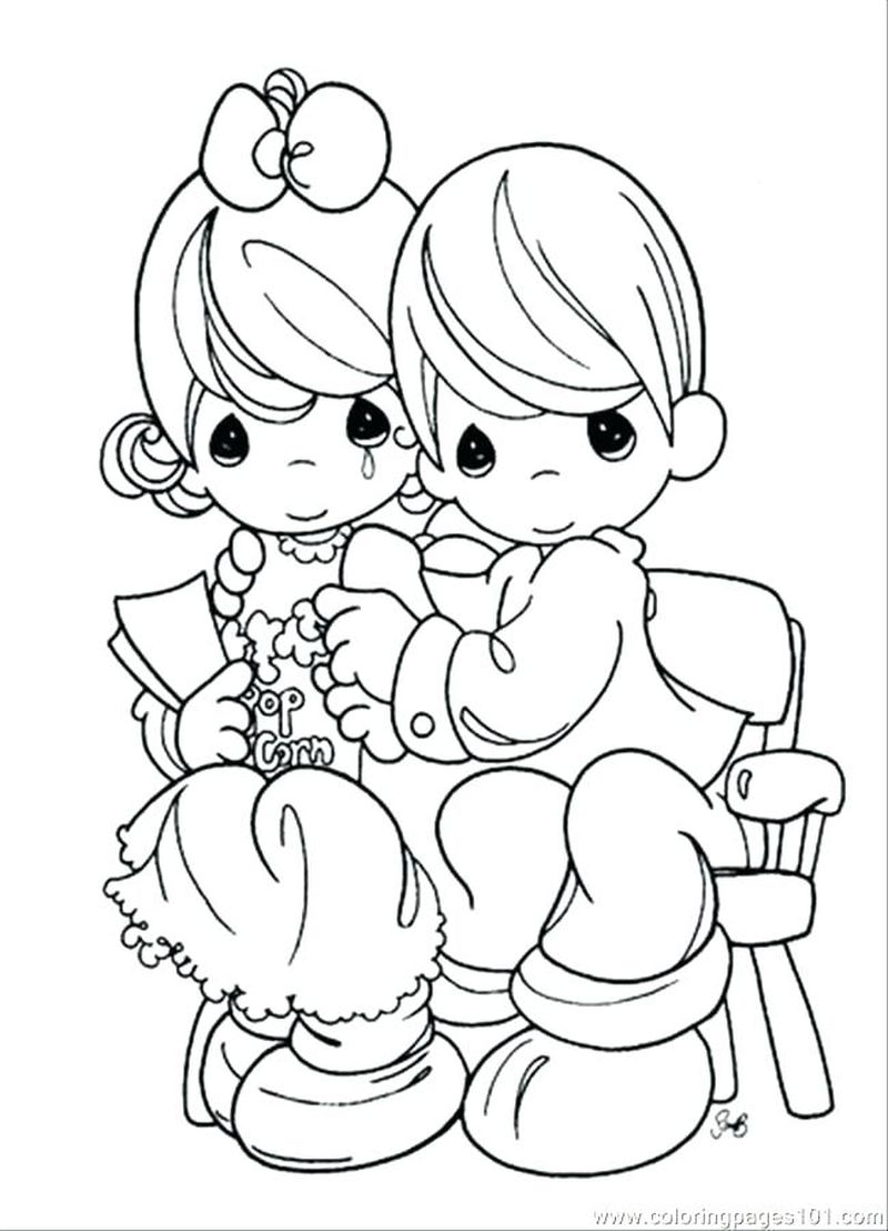 Precious moments coloring pages pdf