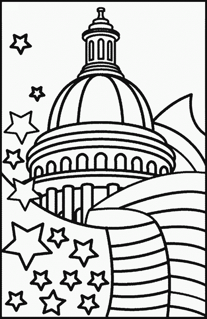 Presidents day coloring pages