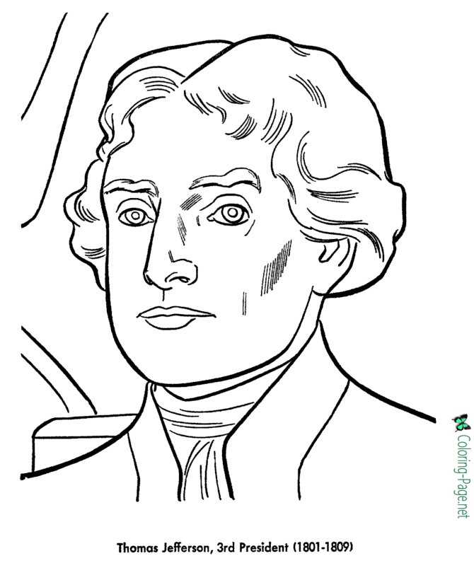 Us presidents coloring pages