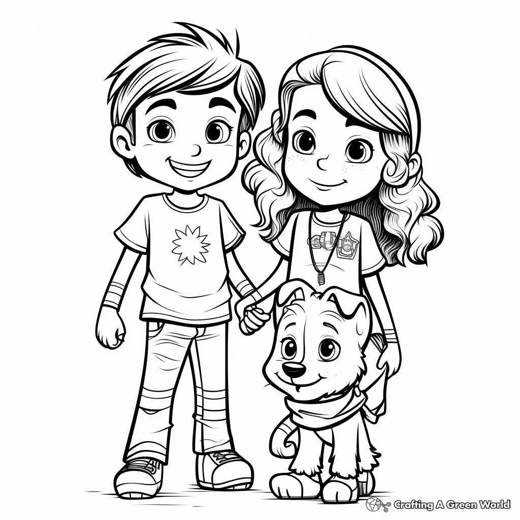 Pride coloring pages