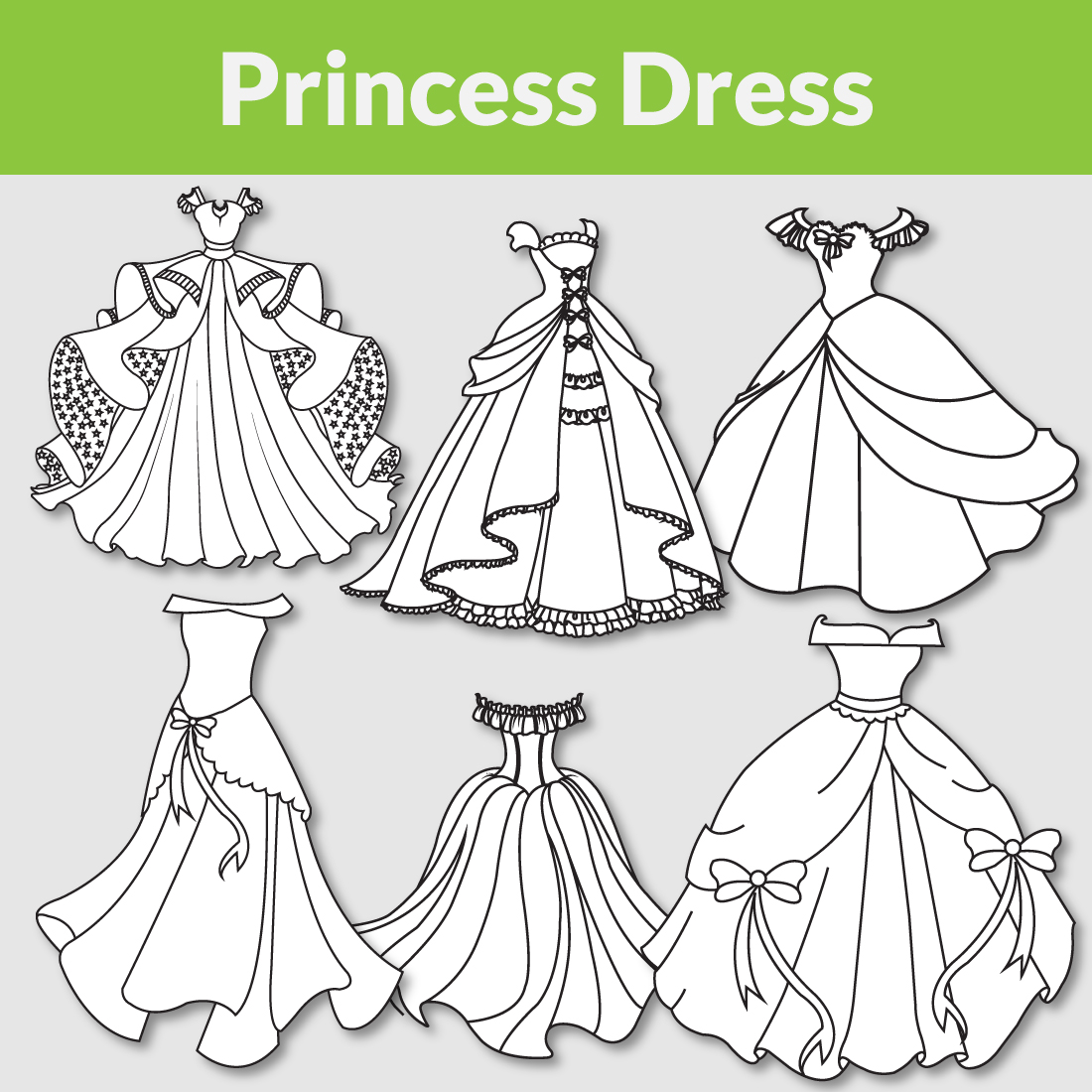 Princess dress set