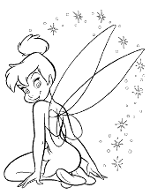 Princess coloring page for girls