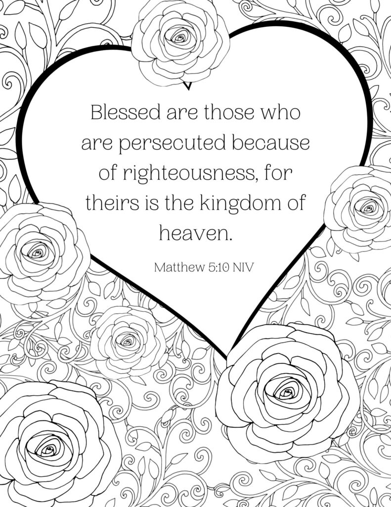 Free beatitudes printables