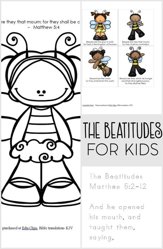 The beatitudes free printable pack