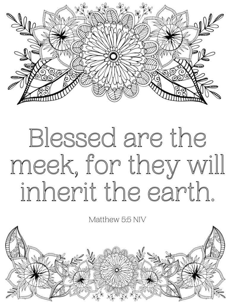 Free beatitudes printables