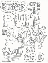 Sermon on the mount coloring pages