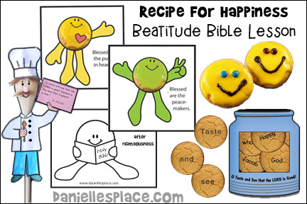 The beatitudes â recipe for happiness bible lesson â kjv only