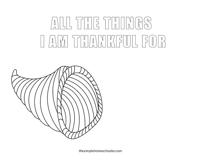 Free printable cornucopia coloring pages for kids and adults